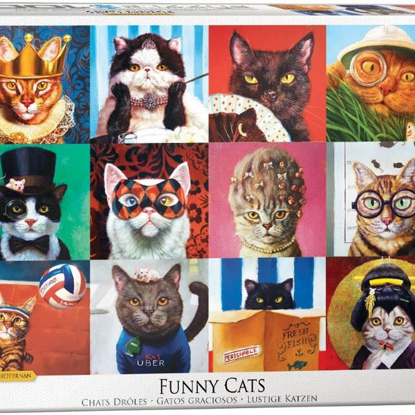 PUZZLE GATOS GRACIOSOS