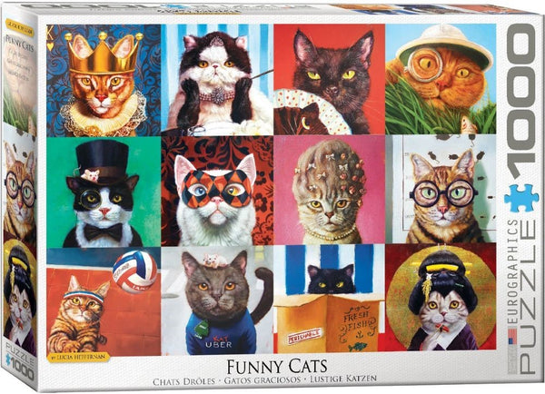 PUZZLE GATOS GRACIOSOS