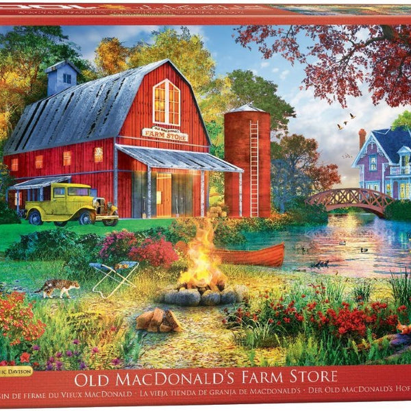 PUZZLE LA VIEJA TIENDA DE GRANJA DE MACDONALD´S