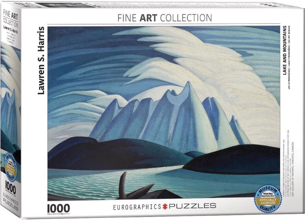 PUZZLE LAGO Y MONTAÑAS