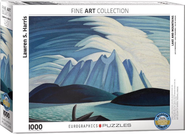 PUZZLE LAGO Y MONTAÑAS