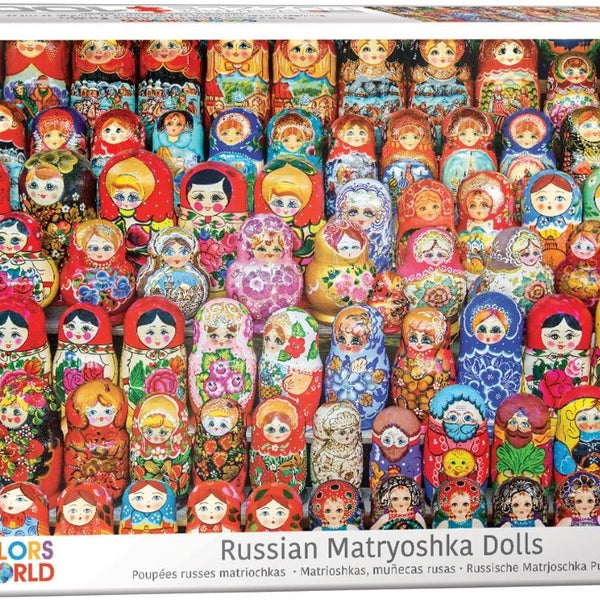 PUZZLE MUÑECAS RUSAS MATRYOSHKA