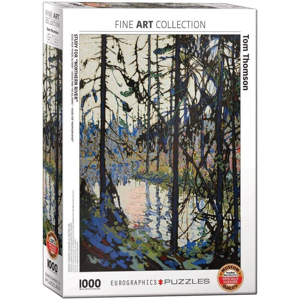 PUZZLE NORTHERN RIVER, TOM THOMSON