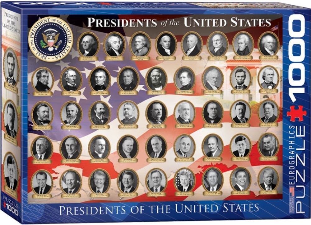 PUZZLE PRESIDENTES DE LOS ESTADOS UNIDOS