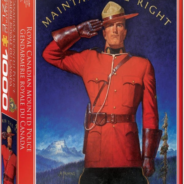 PUZZLE RCMP MAINTAIN THE RIGHT