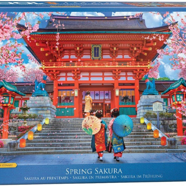 PUZZLE SAKURA EN PRIMAVERA