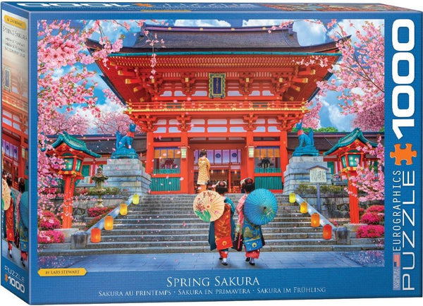 PUZZLE SAKURA EN PRIMAVERA