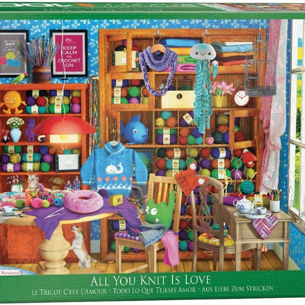 PUZZLE TODO LO QUE TEJES ES AMOR