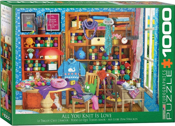 PUZZLE TODO LO QUE TEJES ES AMOR