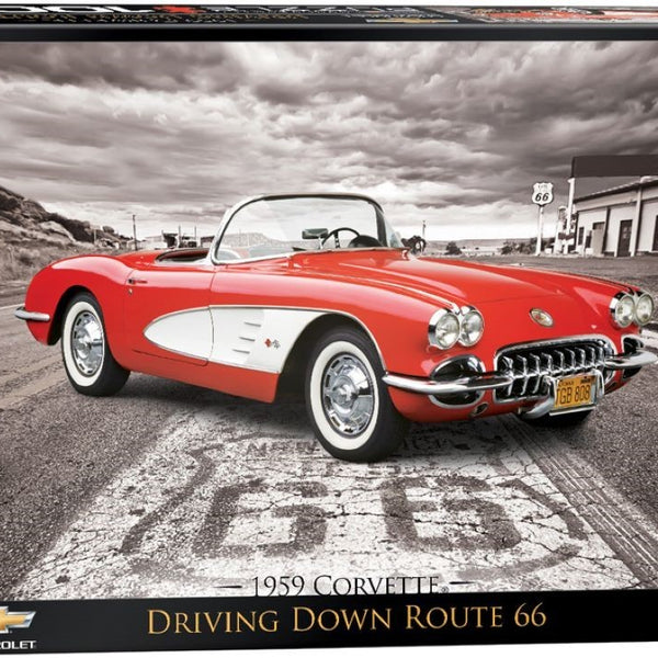 PUZZLES 1959 CORVETTE, RUTA 66