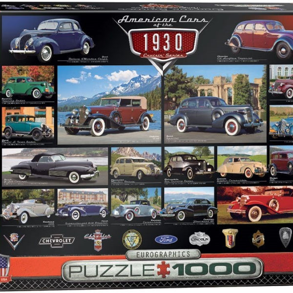 PUZZLES AUTOS ESTADOUNIDENSES 1930