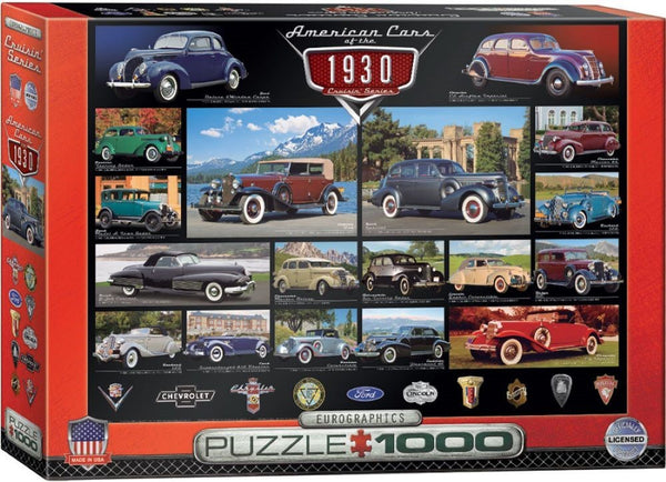PUZZLES AUTOS ESTADOUNIDENSES 1930