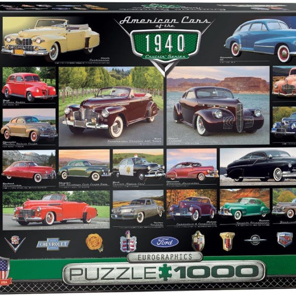 PUZZLES AUTOS ESTADOUNIDENSES 1940