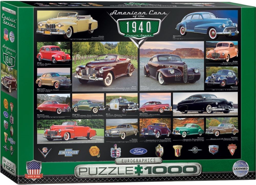 PUZZLES AUTOS ESTADOUNIDENSES 1940