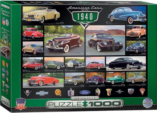 PUZZLES AUTOS ESTADOUNIDENSES 1940