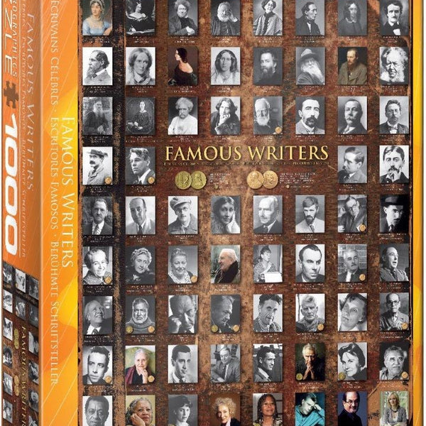 PUZZLES ESCRITORES FAMOSOS