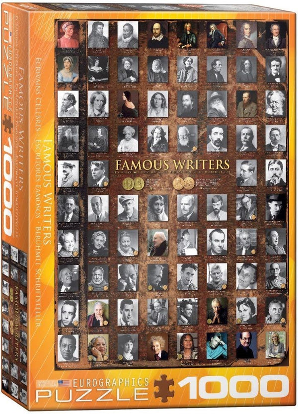 PUZZLES ESCRITORES FAMOSOS