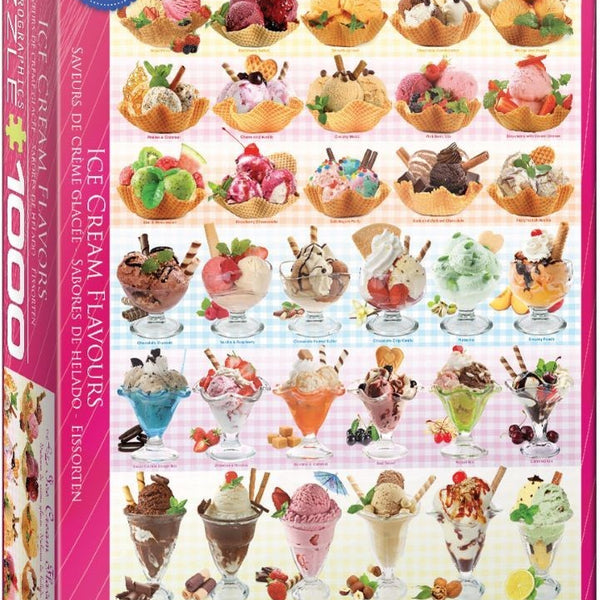 PUZZLES SABORES DE HELADO