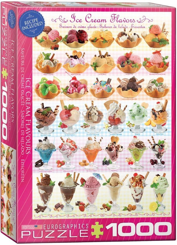 PUZZLES SABORES DE HELADO