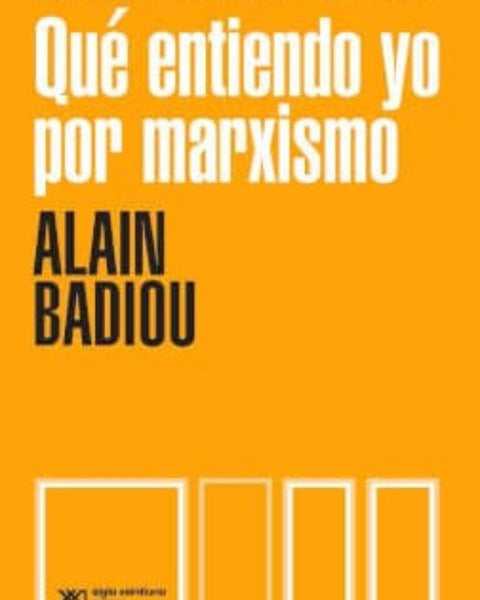 QUE ENTIENDO YO POR MARXISMO?