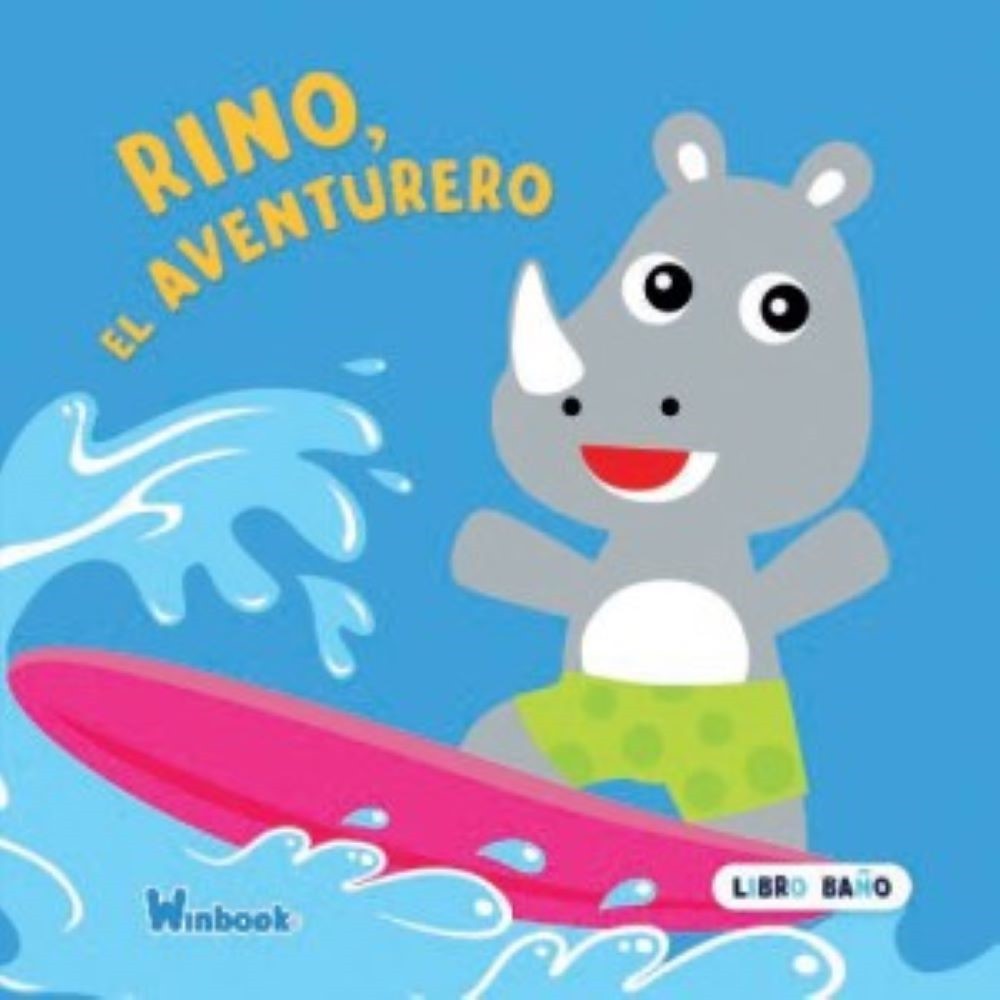 RINO EL AVENTURERO LIBRO PARA EL BAÑO