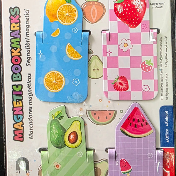 MARCA PAGINA MAGNETICOS FRUTAS VARIEDAD(MOTARRO) 