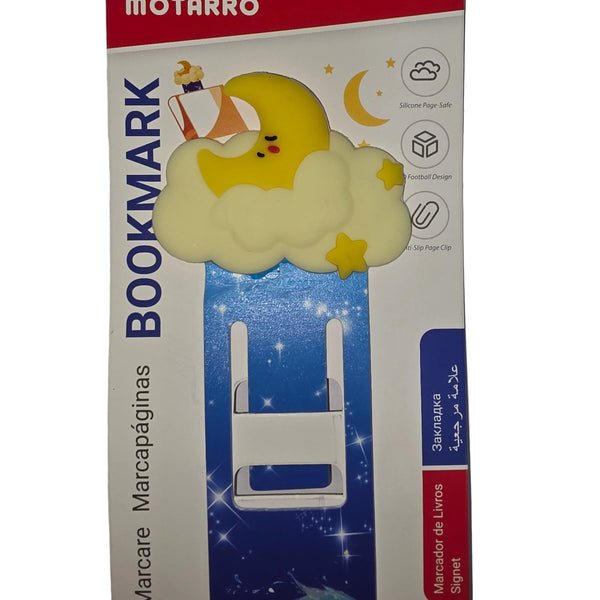 MARCAPAGINA LUNA CON NUVE (MOTARRO)
