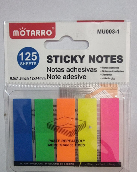 STICKY NOTES - NOTAS ADHESIVAS(MOTARRO)