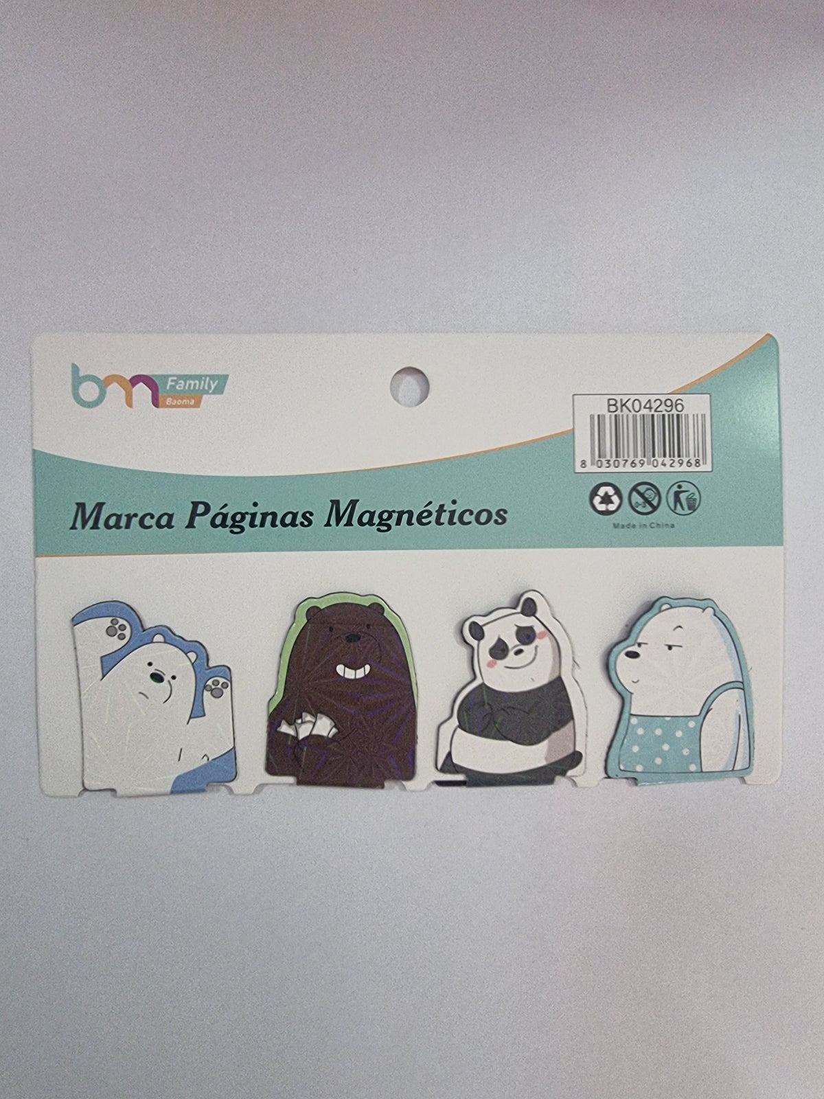 MARCA PAGINA MAGNETICOS VARIEDAD(FAMILYBAOMA)