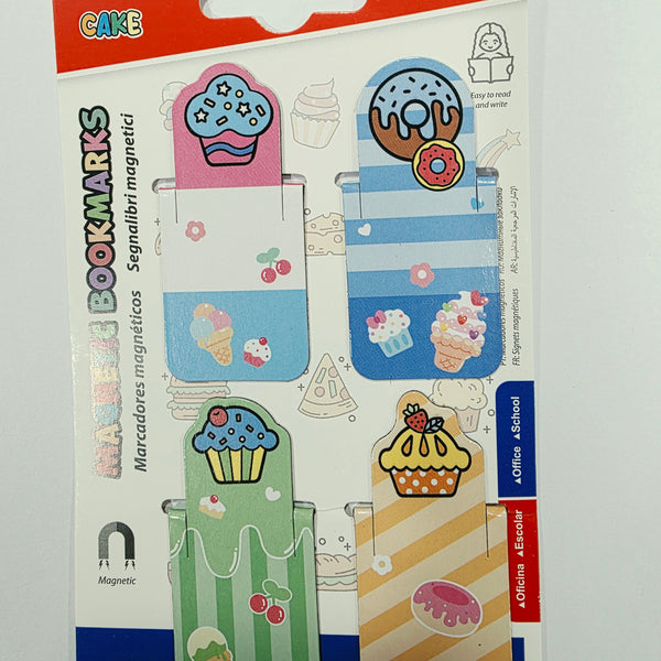 MARCA PAGINA MAGNETICOS CUPCAKES VARIEDAD(MOTARRO) 
