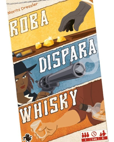 ROBA, DISPARA, WHISKY