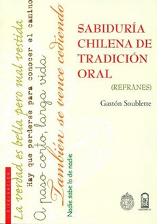 SABIDURÍA CHILENA DE TRADICIÓN ORAL