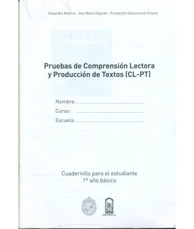 CL-PT. CUADERNILLOS 1º AÑO BÁSICO (SET DE 10 UNIDADES)
