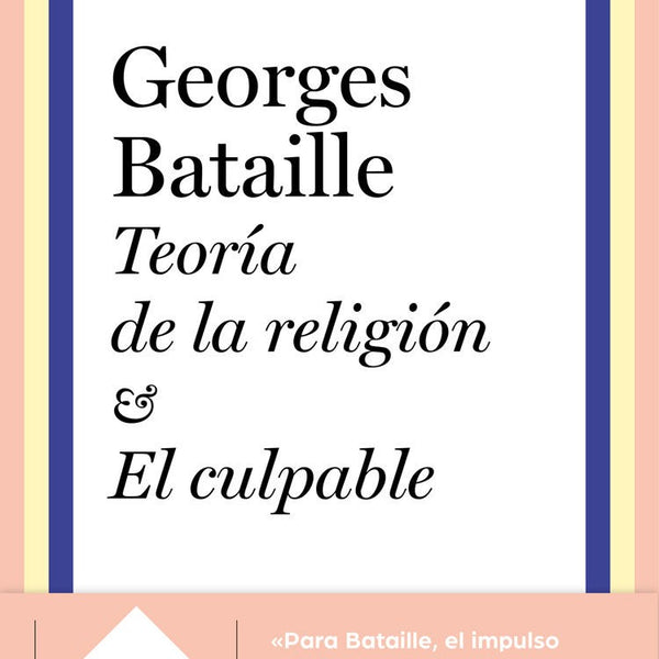 TEORIA DE LA RELIGION, EL CULPABLE