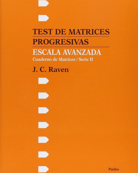 TEST DE MATRICES PROGRESIVAS