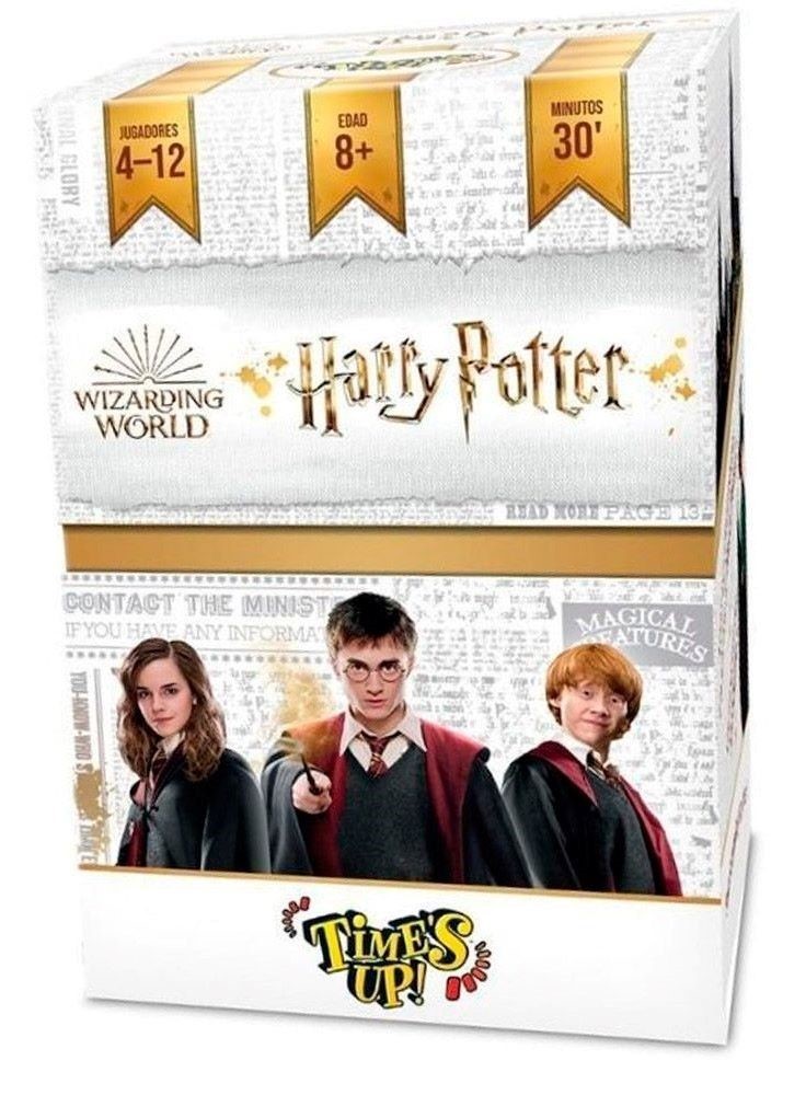 TIME'S UP HARRY POTTER
