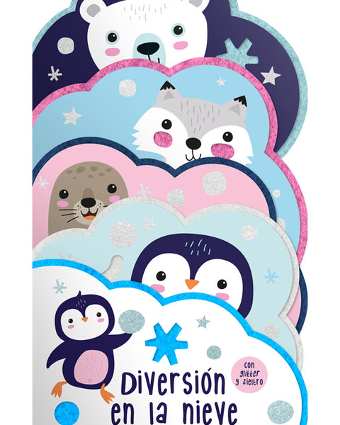 TOCA Y SIENTE FIELTRO - DIVERSION EN LA NIEVE