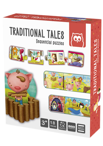 TRADITIONAL TALES. PUZLE SECUENCIAL (3+)