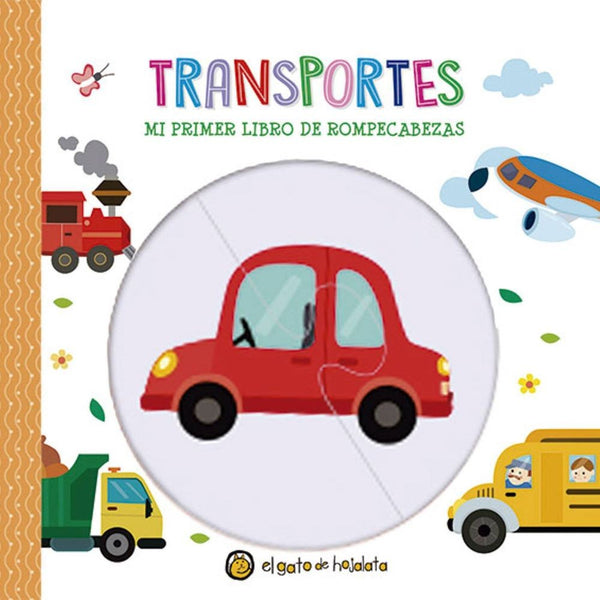 TRANSPORTES - MI PRIMER LIBRO DE ROMPECABEZA