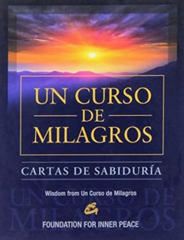 UN CURSO DE MILAGROS (CARTAS DE SABIDURIA)