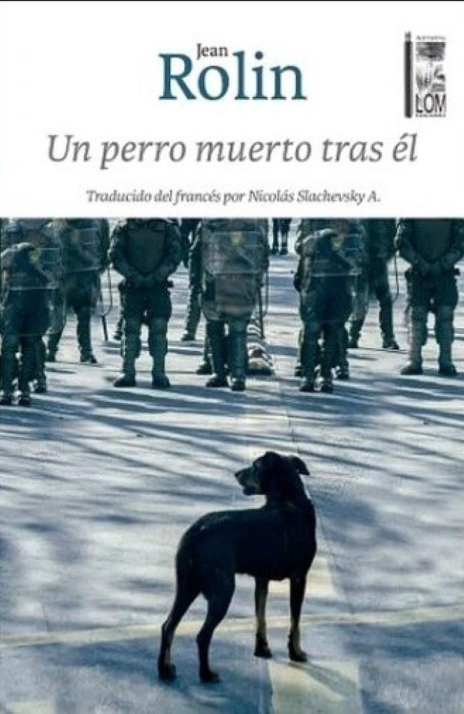UN PERRO MUERTO TRAS EL