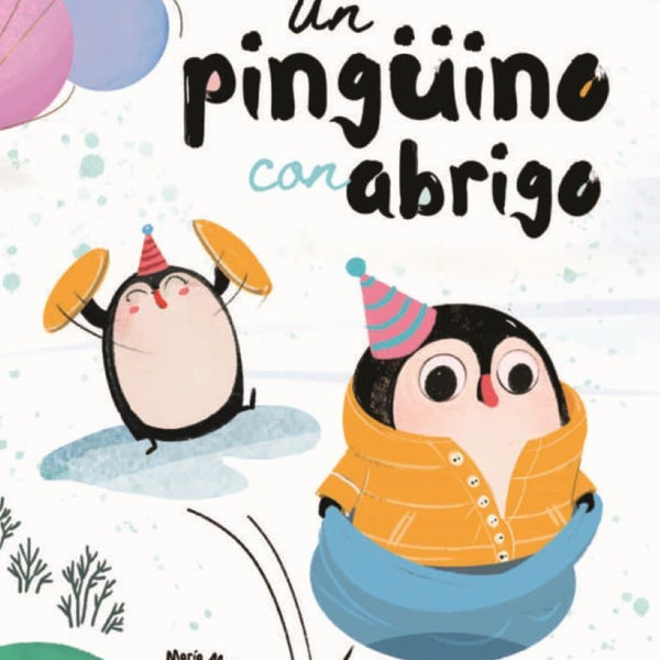 UN PINGÜINO CON ABRIGO