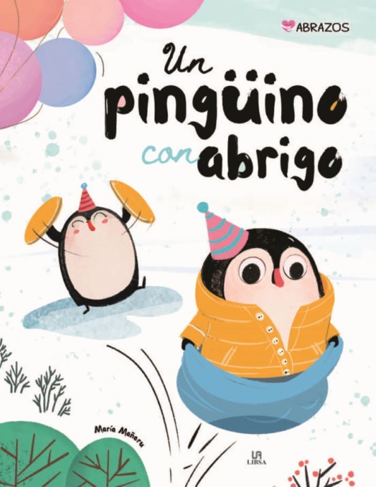 UN PINGÜINO CON ABRIGO