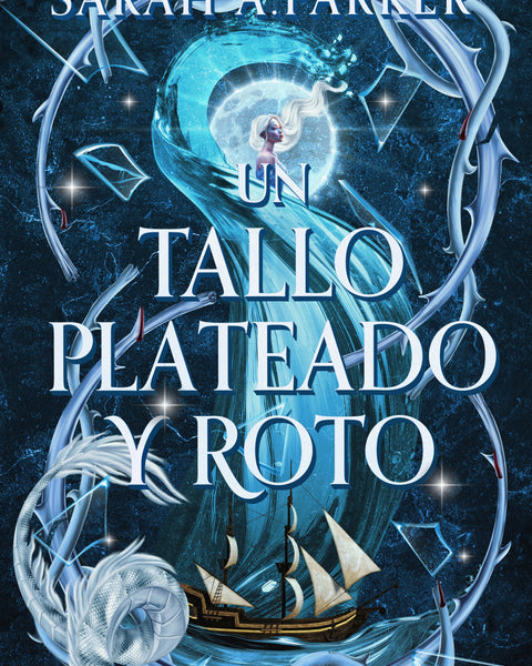UN TALLO PLATEADO Y ROTO