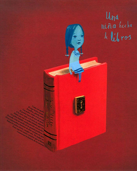UNA NIÑA HECHA DE LIBROS
