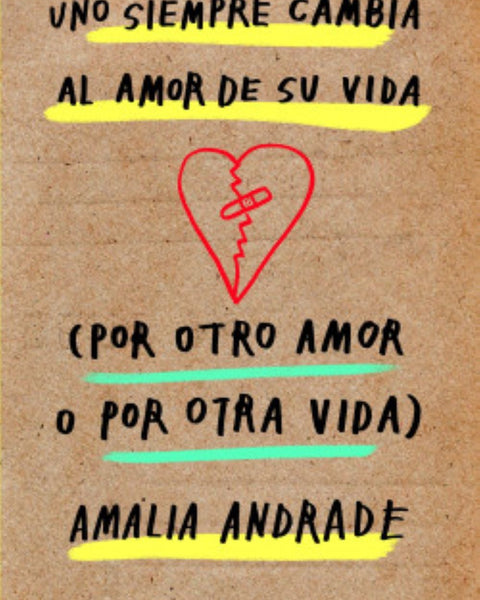 UNO SIEMPRE CAMBIA AL AMOR DE SU VIDA POR OTRA VIDA