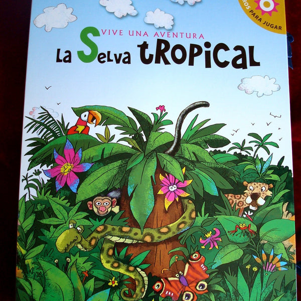VIVE LA AVENTURA SELVA TROPICAL - LIBRO POP-UP