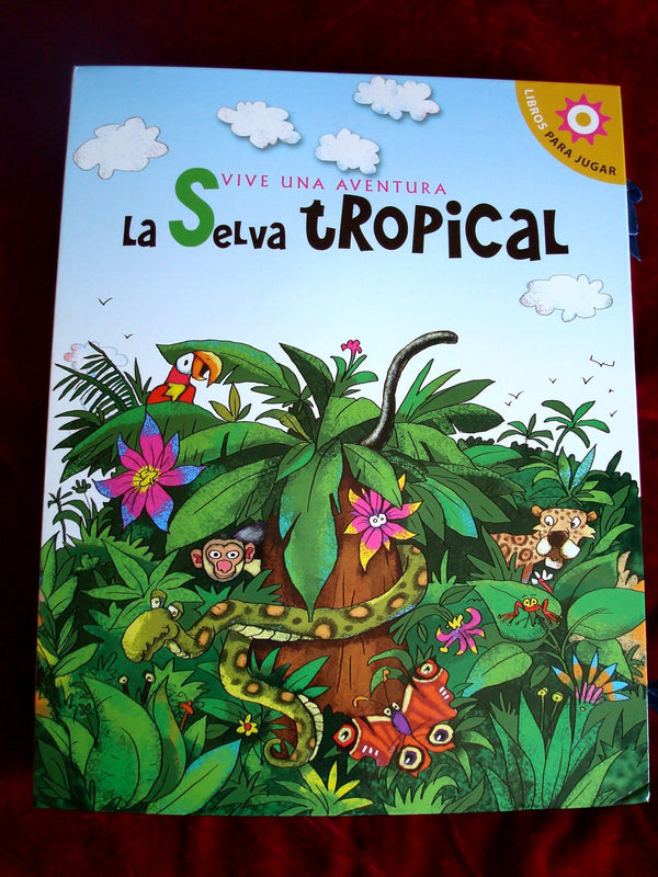 VIVE LA AVENTURA SELVA TROPICAL - LIBRO POP-UP
